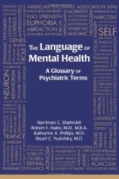 book The language of mental health : a glossary of psychiatric terms