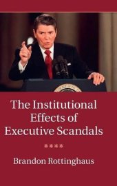 book The institutional effects of executive scandals