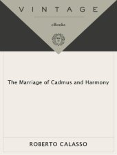 book The marriage of Cadmus and Harmony