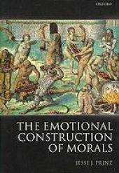 book The emotional construction of morals