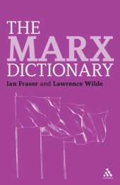 book The Marx Dictionary