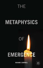 book The metaphysics of emergence