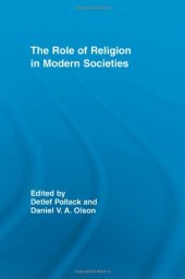 book The role of religion in modern societies