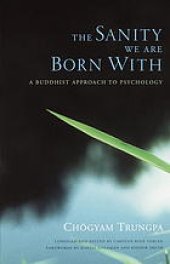 book The sanity we are born with : a Buddhist approach to psychology