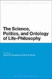 book The science, politics, and ontology of life-philosophy