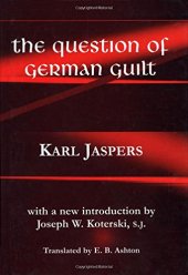 book The question of German guilt