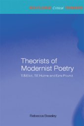 book Theorists of Modernist Poetry