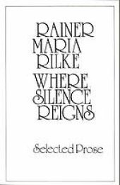 book Where silence reigns : selected prose