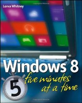 book Windows 8 five minutes at a time