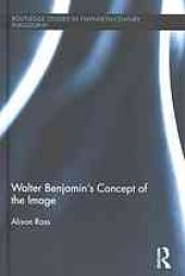 book Walter Benjamin's concept of the image