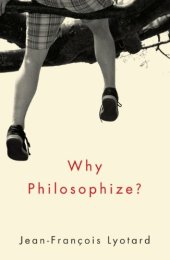 book Why philosophize?