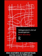 book Wittgenstein's art of investigation