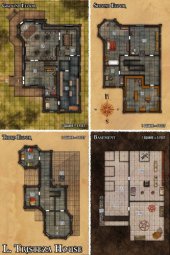 book Pathfinder Module: Tears at Bitter Manor Maps