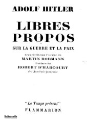 book Libres Propos 1