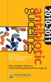 book Antibiotic Guidelines. Treatment Recommendations for Adult Inpatients 2010-2011