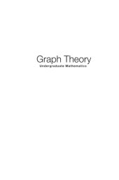 book Graph Theory: Undergraduate Mathematics