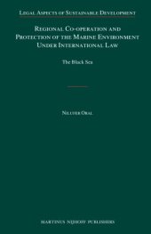 book Regional Co-operation and Protection of the Marine Environment Under International Law