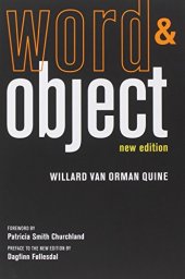 book Word and object