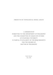 book Products of Topological Modal Logics [PhD Thesis]