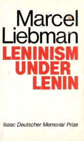 book Leninism Under Lenin