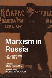 book Marxism in Russia: Key Documents 1879-1906