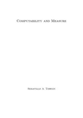 book Computability and Measure [PhD Thesis]