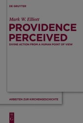 book Providence Perceived: Divine Action from a Human Point of View