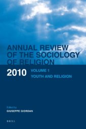 book Annual Review of the Sociology of Religion: Youth and Religion