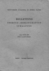 book Bollettino storico-bibliografico subalpino