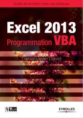 book Excel 2013 : Programmation VBA