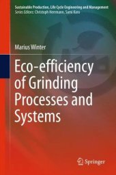 book Eco-efficiency of Grinding Processes and Systems