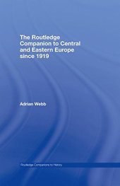 book The Routledge Companion to Central and Eastern Europe since 1919