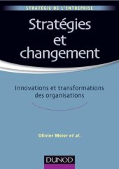 book Stratégies et changement : innovations et transformations des organisations