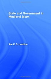 book State and Government in Medieval Islam