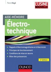 book Électrotechnique : aide-mémoire