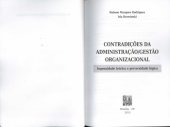 book Contradições da Adm Gestão Organizacional