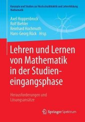 book Lehren und Lernen von Mathematik in der Studieneingangsphase: Herausforderungen und Lösungsansätze