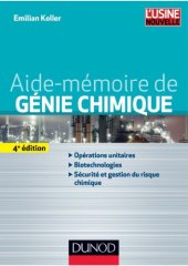 book Aide-mémoire de génie chimique - 4e éd.