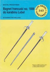 book Bagnet francuski wz 1886 do karabinu Lebel