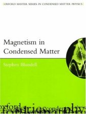 book Magnetism in condensed matter