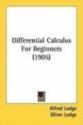 book Differential calculus for beginners (1905)