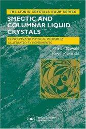 book Smectic and columnar liquid crystals: concepts and physical properties illustrated by experiments