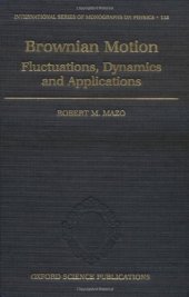 book Brownian motion: fluctuations, dynamics, and applications