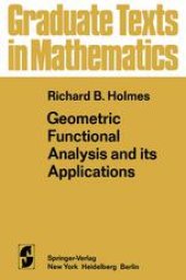 book Geometric Functional Analysis and its Applications