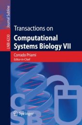 book Transactions on Computational Systems Biology VII