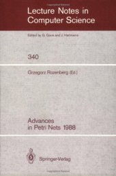 book Advances in Petri Nets 1988