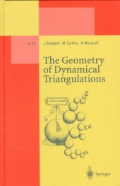 book The geometry of dynamical triangulations