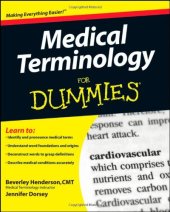 book Medical terminology for dummies