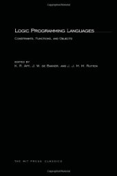 book Logic programming languages : constraints, functions, and objects