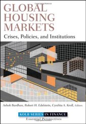 book Global housing : real estate markets, crises, policies, and institutions